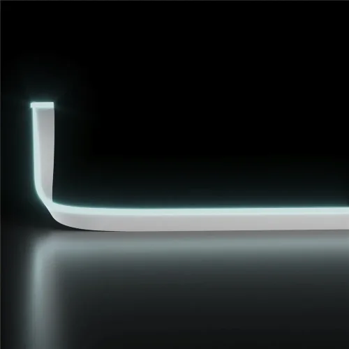 Светодиодный гибкий неон 24 В 10 Вт/м 120 Led/м 2835 IP65, холодный белый 6500K, 5м 24V 10W 120Led 2835 IP65 - фото 2