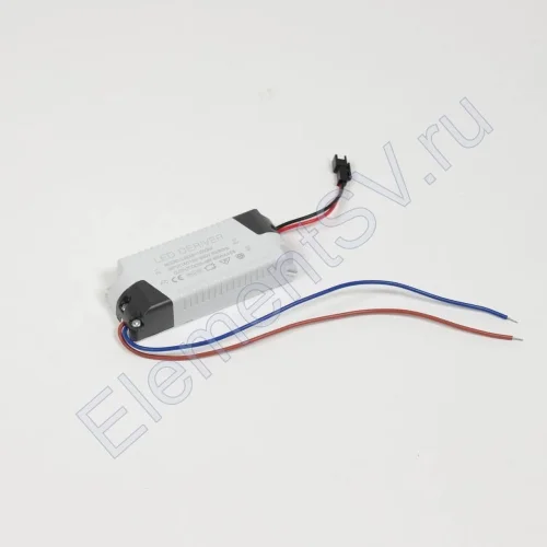 Светодиодный драйвер LED LD42 (220V, 24W, 24-42V, 600mA) - фото.