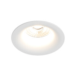 Встраиваемый светильник, IP 20, 10 Вт, GU5.3, LED, белый, пластик, Denkirs DK3024-WH