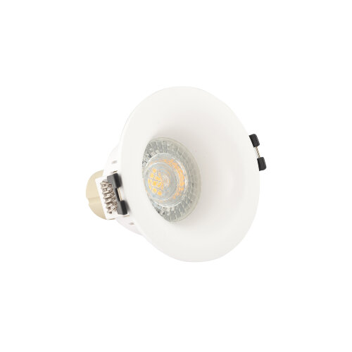 DK3024-WH Встраиваемый светильник, IP 20, 10 Вт, GU5.3, LED, белый, пластик. Фото 5