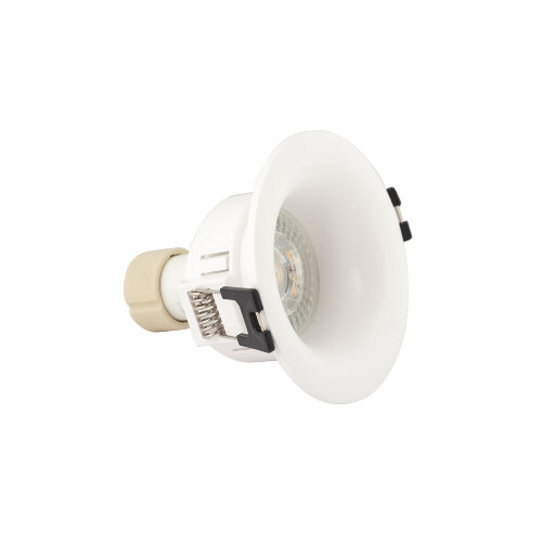 DK3024-WH Встраиваемый светильник, IP 20, 10 Вт, GU5.3, LED, белый, пластик. Фото 6