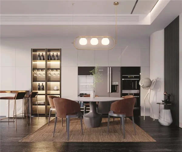 Подвесной светильник Erich E14х3 (Латунь) - фото 6