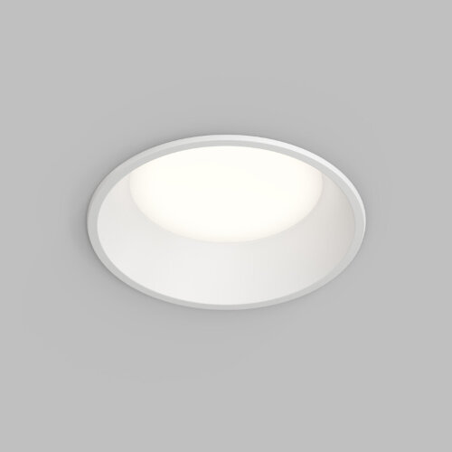 Встраиваемый влагозащищенный светильник TRIM, 18 Вт LED 3000-4000-6500K, IP44, алюминий, акрил.