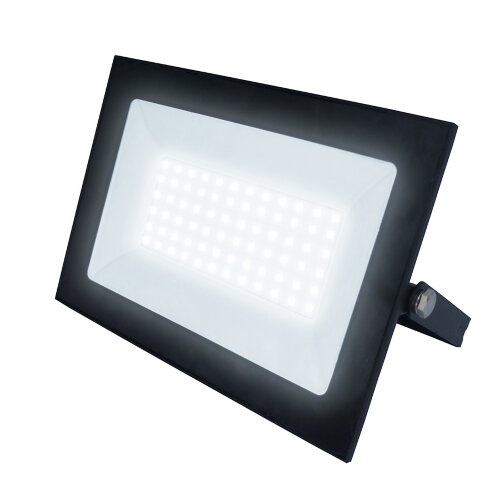 ULF-F21-70W/4000K IP65 200-250В BLACK Прожектор светодиодный. Белый свет (4000K) Корпус черный. TM Uniel - фото