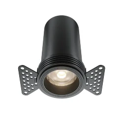 Встраиваемый светильник Фокус / FOCUS LED 12 Вт 4000 К 50° (Черный) DL125-L12-4K-TRS-B