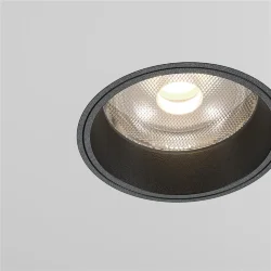Встраиваемый светильник Фокус / FOCUS LED 12 Вт 4000 К 50° (Черный) DL125-L12-4K-TRS-B