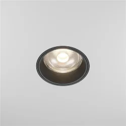 Встраиваемый светильник Фокус / FOCUS LED 12 Вт 4000 К 50° (Черный) DL125-L12-4K-TRS-B