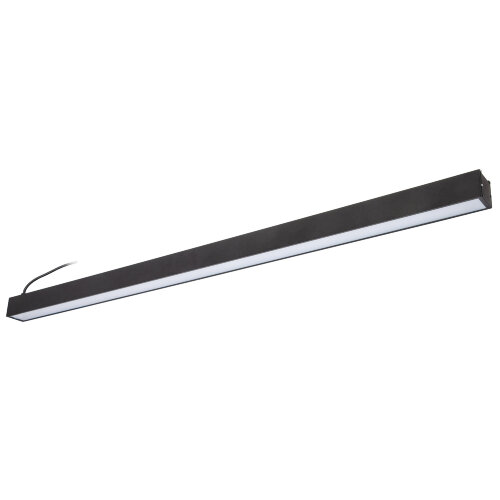 ULO-K10D 52W-5000K-L125 IP65 BLACK Светильник линейный светодиодный подвесной, Белый свет 5000К, 7280 Лм, Алюминий, Цвет черный, TM Uniel - фото 1