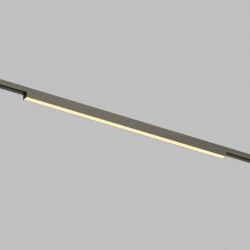 Светильник трековый SHINE LINEAR ZigBee, 48В, 20Вт, 2700-6000K, IP20, темный никель, алюминий, Denkirs DK5952-DN