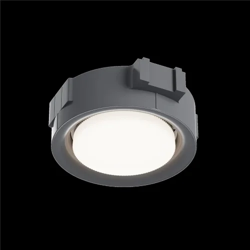 Встраиваемый светильник Intro для натяжного(ПВХ) потолка GX53 12Вт (Черный) - фото