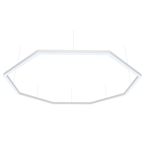 Светильник WOLTA PRO КОНТУР ОКТА ДСО03-288-601-6К-Б Матовый - фото 1.