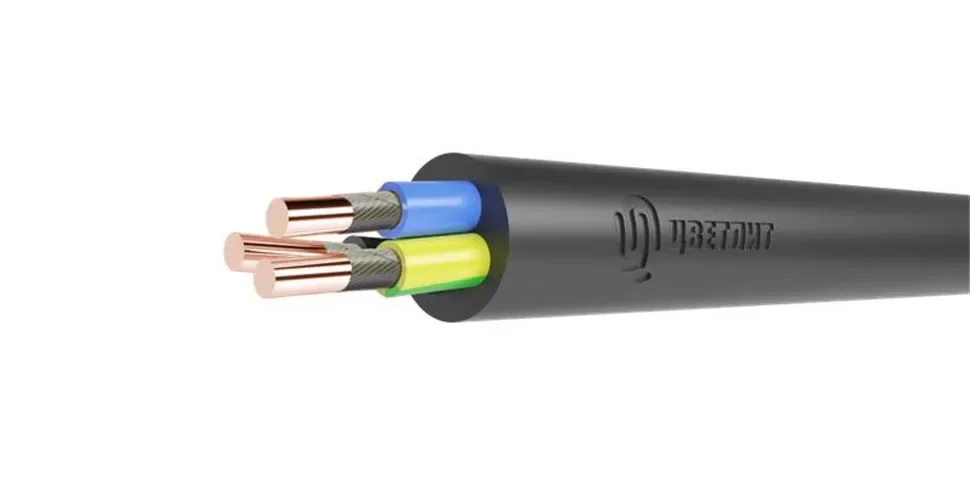 Кабель ВВГнг(А)-FRLS 3х1.5 ОК (N PE) 0.66кВ (м) Цветлит 00-00140718 - фото