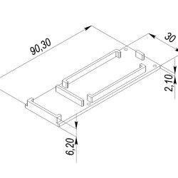 Заглушка для LC-LP-9030