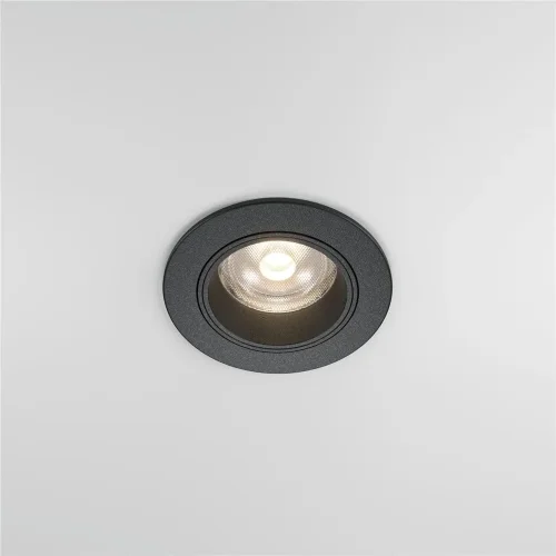 Встраиваемый светильник FOCUS LED 4000K 12Вт 60° (Черный) - фото 4
