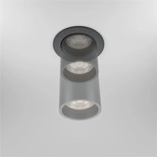 Встраиваемый светильник FOCUS LED 4000K 12Вт 60° (Черный) - фото 6