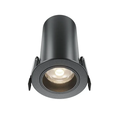 Встраиваемый светильник Фокус / FOCUS LED 12 Вт 4000 К 50° (Черный) DL125-L12-4K-B - фото