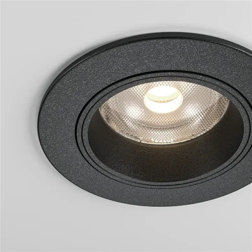 Встраиваемый светильник Фокус / FOCUS LED 12 Вт 4000 К 50° (Черный) DL125-L12-4K-B - фото 2