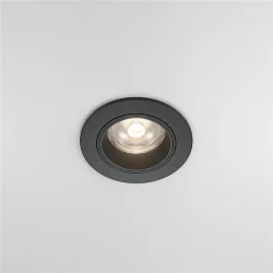 Встраиваемый светильник Фокус / FOCUS LED 12 Вт 4000 К 50° (Черный) DL125-L12-4K-B
