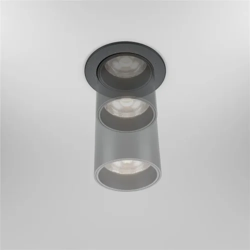 Встраиваемый светильник Фокус / FOCUS LED 12 Вт 4000 К 50° (Черный) DL125-L12-4K-B - фото 6