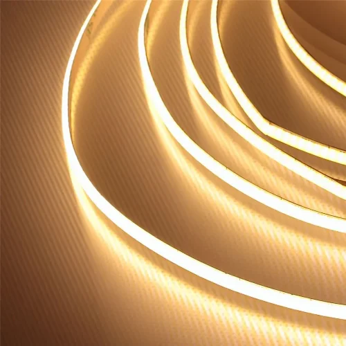 Светодиодная лента COB, 384 chip/m, warm white, 12V, IP20, A69 - фото I