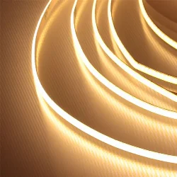 Светодиодная лента COB, 384 chip/m, warm white, 12V, IP20, A69