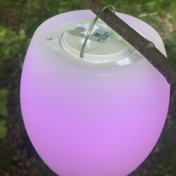 ULG-R003 019-RGB IP54 EGG Светильник декоративный светодиодный Яйцо, Аккумуляторный в-к, 14x19см, RGB свет, TM Uniel