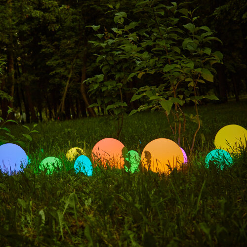 ULG-R003 019-RGB IP54 EGG Светильник декоративный светодиодный Яйцо, Аккумуляторный в-к, 14x19см, RGB свет, TM Uniel - фото 4