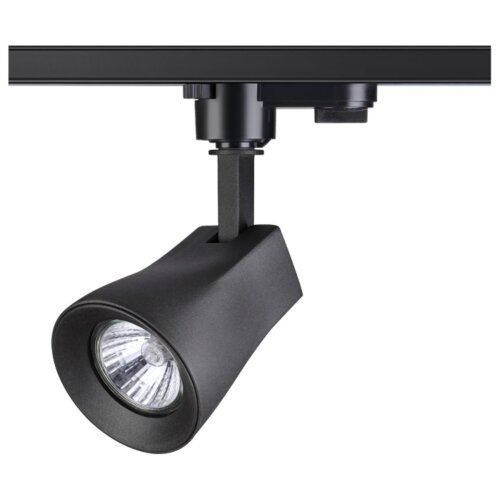 Светильник трековый однофазный трехжильный «Novotech» 370405, серия: PIPE (крепление к треку). Фото 1.