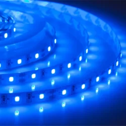 Лента светодиодная герметичная ELF GERMES, 300SMD (2835), 12В, IP65, 5м, синяя