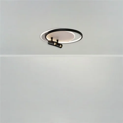 Потолочный светильник FR6083CL-L106WB Прожекторы / Spotlights 75 Вт LED с пультом ДУ (Бело-черный) FR6083CL-L106WB - фото 6