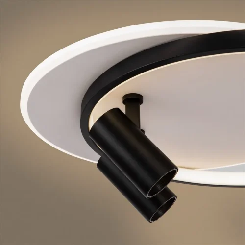 Потолочный светильник FR6083CL-L106WB Прожекторы / Spotlights 75 Вт LED с пультом ДУ (Бело-черный) FR6083CL-L106WB - фото 7