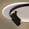 Потолочный светильник FR6083CL-L106WB Прожекторы / Spotlights 75 Вт LED с пультом ДУ (Бело-черный) FR6083CL-L106WB - фото 7