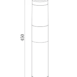 Ландшафтный светильник Koln 4000К 8Вт IP 54 (Черный)