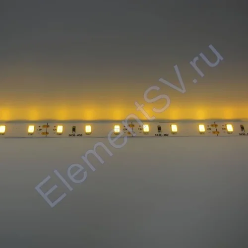 Светодиодная лента Standart PRO class, 5630, 60led/m, Yellow,12V, IP20 - фото 3.