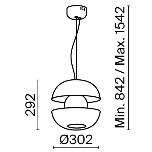 Подвесной светильник Rebel 3000К 6Вт (Хром) - фото 2