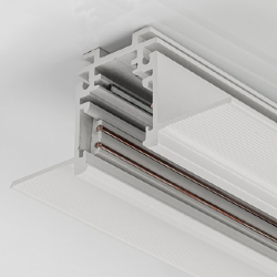 Шинопровод встраиваемый низкопрофильный под шпаклевку, серия SY-LINK, Белый, IP20, SY-LINK-20T2S-2.5-WH 019269