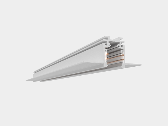 Шинопровод встраиваемый низкопрофильный под шпаклевку, серия SY-LINK, Белый, IP20, SY-LINK-20T2S-2.5-WH. Фото 5