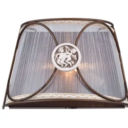 Настенный светильник (бра) Letizia E14x1 (Бронза)