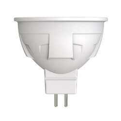 LED-JCDR 6W-6500K-GU5.3-FR PLP01WH Лампа светодиодная, Форма JCDR, матовая, Серия ЯРКАЯ, Дневной белый свет 6500K