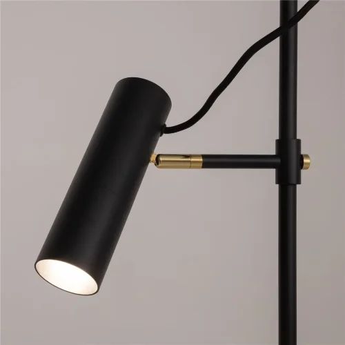 Напольный светильник (торшер) Бански / Bansky GU10х1 (Черный) MOD129FL-01B - фото 10