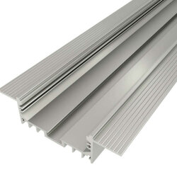 Профиль алюминиевый под шпаклевку LC-LPSH-2080-2 Anod