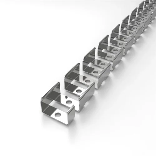 Крепеж оцинкованный гибкий 14x9мм S25 - фото I