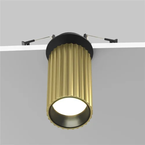 Встраиваемый светильник Calipso GU10 10Вт (Черный) - фото 5