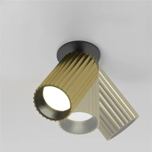 Встраиваемый светильник Calipso GU10 10Вт (Черный) - фото 7