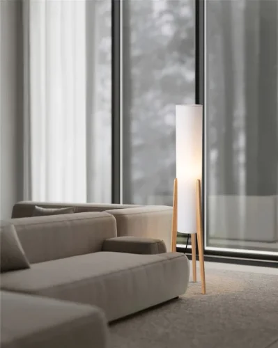 Напольный светильник (торшер) Freya FR5543FL-01T (Дерево) - фото 2