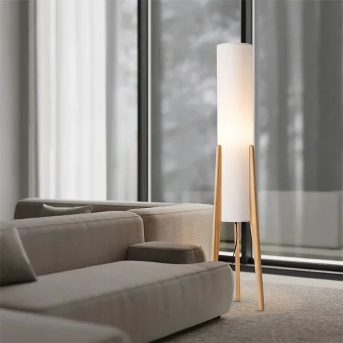 Напольный светильник (торшер) Freya FR5543FL-01T (Дерево) - фото 3