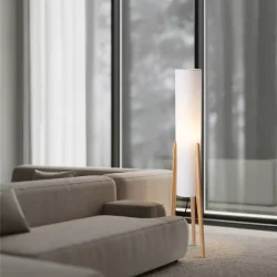 Напольный светильник (торшер) Freya FR5543FL-01T (Дерево)