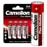 Элемент питания алкалиновый AA/LR6 1.5В Plus Alkaline LR6-BP4 (блист.4шт) Camelion 7370 - фото 2