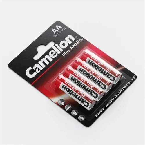Элемент питания алкалиновый AA/LR6 1.5В Plus Alkaline LR6-BP4 (блист.4шт) Camelion 7370 - фото 6