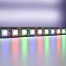 Светодиодная лента 24В 5050 21Вт/м Цветная (RGB) 5м IP20 Black (Черный) 20038 - фото